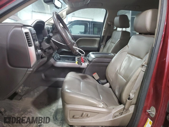 2014 Chevrolet Silverado 1500 LTZ with VIN 1GCVKSEJ5EZ205037, listed as a Copart auction lot 42328535 with 266,840 mi miles and Salvage Title. Bid and sale history available at DreamBid. Image 7.