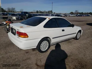 1997 Honda Civic DX with VIN 1HGEJ6221VL027929, listed as a Copart auction lot 41626035 with 119,377 mi miles and Salvage Title. Bid and sale history available at carsss.com. Image 3.