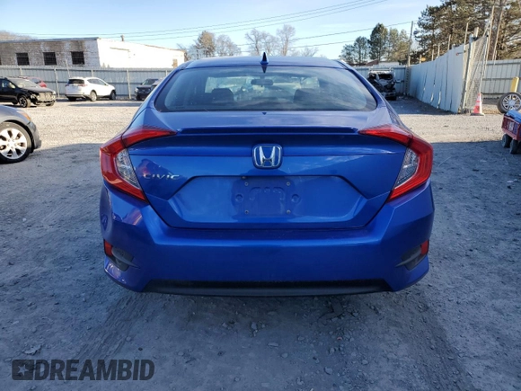 2017 Honda Civic Sedan EX-T with VIN 19XFC1F35HE213991, listed as a Copart auction lot 87197614 with 79,968 mi miles and Non Repairable. Bid and sale history available at carsss.com. Image 6.