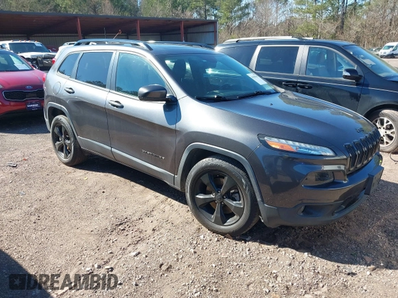 2016 Jeep Cherokee Latitude with VIN 1C4PJLCB8GW209598, listed as a IAAI auction lot 41506547 with 122,598 mi miles. Bid and sale history available at carsss.com. Image 1.