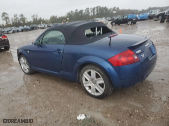 2004 Audi TT with VIN TRUTC28N041022148, listed as a Copart auction lot 83621904 with 59,277 mi miles and Clean Title. Bid and sale history available at carsss.com. Image 2.