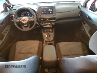 2023 Hyundai Kona SE with VIN KM8K22AB3PU028520, listed as a Copart auction lot 54445485 with 43,918 mi miles and Salvage Title. Bid and sale history available at carsss.com. Image 8.