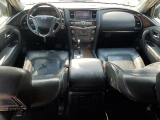2012 Infiniti QX56 7-passenger with VIN JN8AZ2NF3C9517252, listed as a Copart auction lot 58743455 with 136,627 mi miles and Clean title. Bid and sale history available at DreamBid. Image 8.