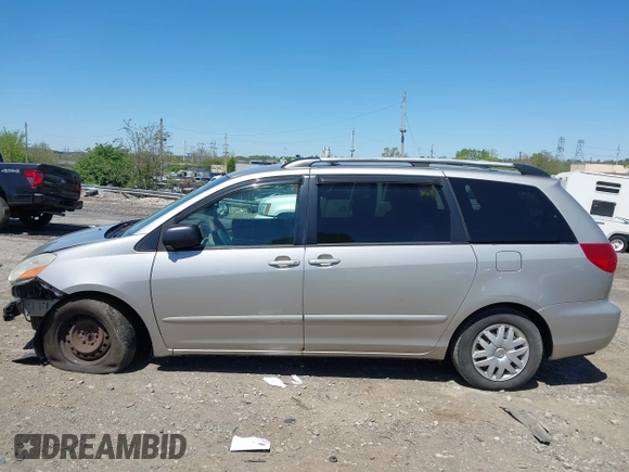 2007 Toyota Sienna CE with VIN 5TDZK23C97S006616, listed as a IAAI auction lot 42128854 with 234,985 mi miles and . Bid and sale history available at DreamBid. Image 13.