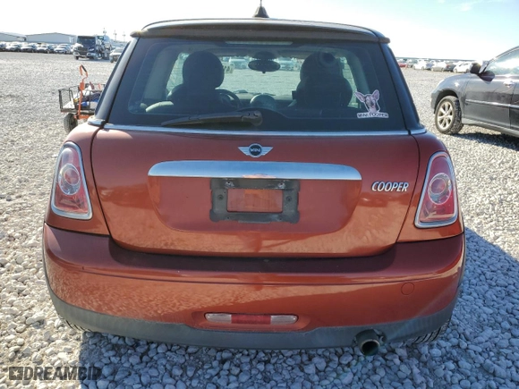 2012 MINI Cooper Hardtop with VIN WMWSU3C58CT260698, listed as a Copart auction lot 41513055 with 104,464 mi miles and Salvage Title. Bid and sale history available at carsss.com. Image 6.