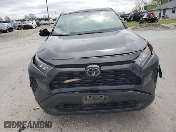 2022 Toyota RAV4 LE with VIN 2T3F1RFV7NC317051, listed as a Copart auction lot 51265305 with 41,878 mi miles and Salvage Title. Bid and sale history available at carsss.com. Image 5.