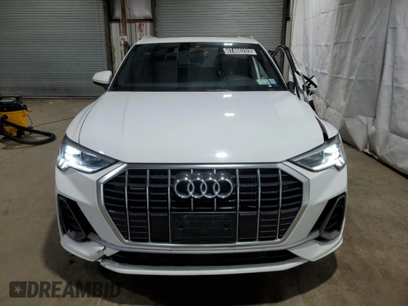 2023 Audi Q3 S line Premium z VIN WA1DECF35P1103144, wystawiony jako Copart lot #47406205 z przebiegiem 41 088 mil mil oraz Tytuł czysty. Historia ofert i sprzedaży dostępna na DreamBid. Obrazek 5.
