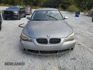 2003 BMW 5 Series 545iA with VIN WBANB335X4B112739, listed as a Copart auction lot 78258374 with 102,107 mi miles and Non Repairable. Bid and sale history available at carsss.com. Image 5.