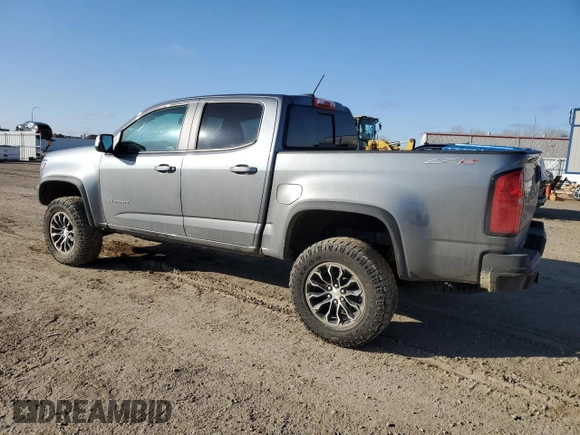 2021 Chevrolet Colorado 4WD ZR2 with VIN 1GCGTEEN6M1221254, listed as a Copart auction lot 51690365 with 49,063 mi miles and Salvage title. Bid and sale history available at DreamBid. Image 2.