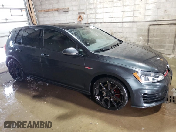 2015 Volkswagen Golf GTI S with VIN 3VW5T7AU0FM103204, listed as a Copart auction lot 77963244 with 123,005 mi miles and Salvage Title. Bid and sale history available at carsss.com. Image 4.