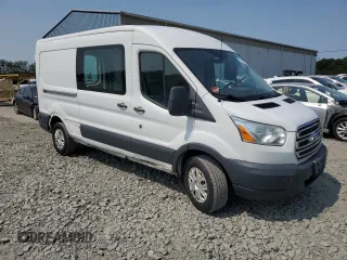 2015 Ford Transit Cargo z VIN 1FTNR2CM2FKA11665, wystawiony jako Copart lot #59688815 z przebiegiem 80 355 mil mil oraz Czysty tytuł • Clean title. Historia ofert i sprzedaży dostępna na DreamBid. Obrazek 4.