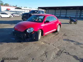 2017 Volkswagen Beetle 1.8T Fleet with VIN 3VWF17AT8HM609304, listed as a IAAI auction lot 41239011 with 68,318 mi miles. Bid and sale history available at carsss.com. Image 2.