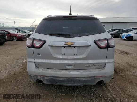 2016 Chevrolet Traverse LTZ with VIN 1GNKVJKDXGJ101509, listed as a Copart auction lot 46420915 with 184,787 mi miles and Salvage Title. Bid and sale history available at DreamBid. Image 6.