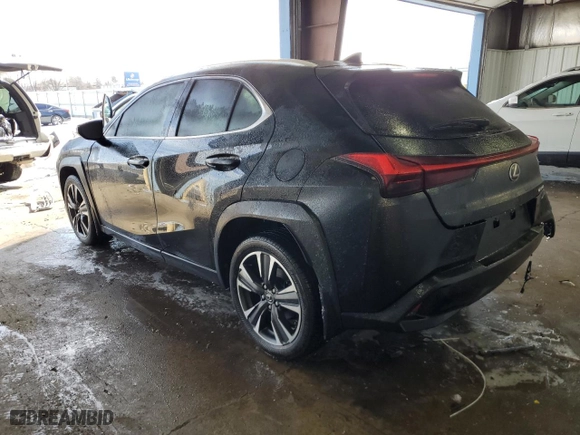 2020 Lexus UX with VIN JTHP3JBHXL2026160, listed as a Copart auction lot 45678145 with 47,783 mi miles and Salvage Title. Bid and sale history available at carsss.com. Image 2.