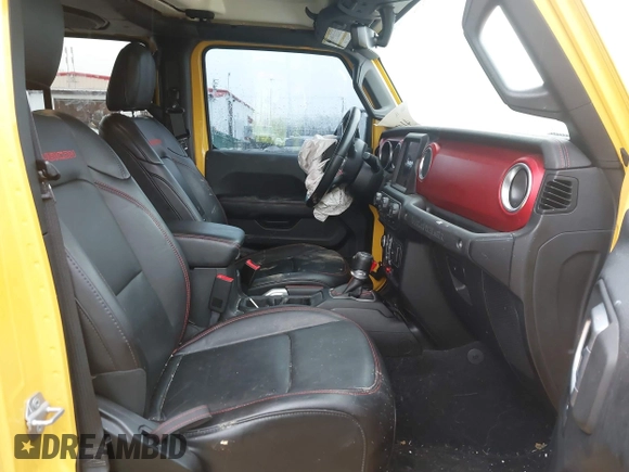 2020 Jeep Wrangler Unlimited Rubicon z VIN 1C4HJXFN7LW172944, wystawiony jako IAAI lot #41474893 z przebiegiem 76 726 mil mil oraz . Historia ofert i sprzedaży dostępna na DreamBid. Obrazek 5.
