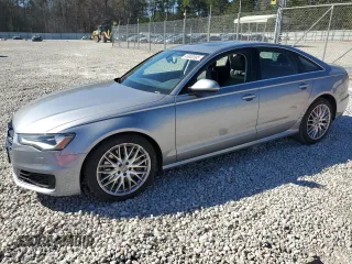 2016 Audi A6 2.0T Premium Plus with VIN WAUDFAFC6GN017516, listed as a Copart auction lot 45953585 with 80,171 mi miles and Salvage Title. Bid and sale history available at carsss.com. Image 1.
