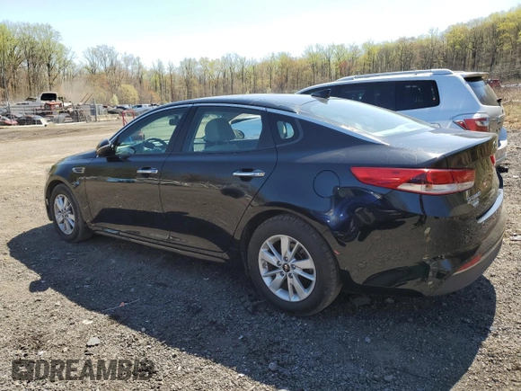 2017 Kia Optima LX with VIN 5XXGT4L3XHG152638, listed as a Copart auction lot 52545065 with 109,006 mi miles and Salvage title. Bid and sale history available at DreamBid. Image 2.