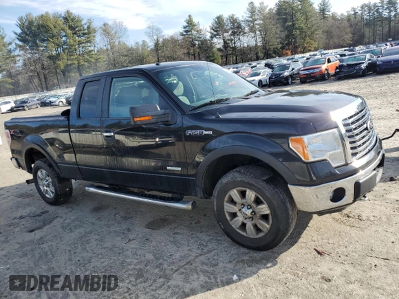 2012 Ford F-150 XL with VIN 1FTFX1ET3CFA77722, listed as a Copart auction lot 50467235 with 130,642 mi miles and Clean Title. Bid and sale history available at carsss.com. Image 4.