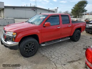 2012 Chevrolet Colorado LT w/2LT with VIN 1GCHTDFE7C8120050, listed as a Copart auction lot 44246485 with 0 mi miles and Salvage Title. Bid and sale history available at carsss.com. Image 1.