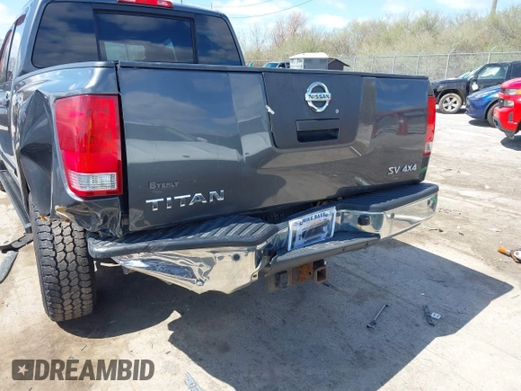 2012 Nissan Titan SV with VIN 1N6AA0EC7CN331375, listed as a IAAI auction lot 41972669 with 109,288 mi miles. Bid and sale history available at carsss.com. Image 6.