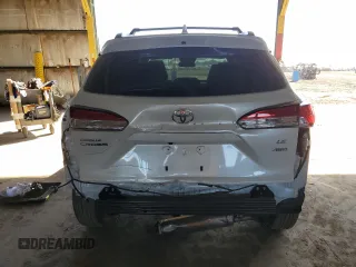 2023 Toyota Corolla Cross LE с VIN 7MUCAABG3PV053900, выставлен на аукционе Copart как лот 47088935 с пробегом 8 705 миль миль и Списание • Salvage title. История ставок и продаж доступна на DreamBid. Изображение 6.