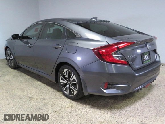 2017 Honda Civic Sedan EX-L with VIN 2HGFC1F70HH645185, listed as a Copart auction lot 81324164 with 132,384 mi miles and Clean Title. Bid and sale history available at carsss.com. Image 4.
