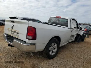 2019 Ram 1500 Classic Tradesman with VIN 3C6JR6DG6KG541192, listed as a Copart auction lot 43459365 with 173,727 mi miles and Salvage Title. Bid and sale history available at carsss.com. Image 3.