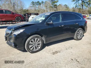 2016 Acura MDX Technology z VIN 5FRYD3H61GB008006, wystawiony jako Copart lot #46254045 z przebiegiem 77 354 mil mil oraz Szkoda całkowita • Salvage title. Historia ofert i sprzedaży dostępna na DreamBid. Obrazek 1.