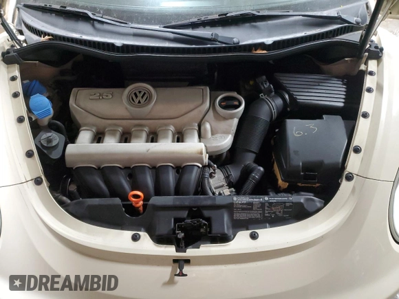 2007 Volkswagen New Beetle Coupe with VIN 3VWEW31C57M507897, listed as a Copart auction lot 85450794 with 48,152 mi miles and Salvage Title. Bid and sale history available at carsss.com. Image 11.