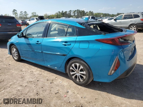 2020 Toyota Prius LE with VIN JTDKARFPXL3123838, listed as a Copart auction lot 50323415 with 75,330 mi miles and Clean Title. Bid and sale history available at DreamBid. Image 2.