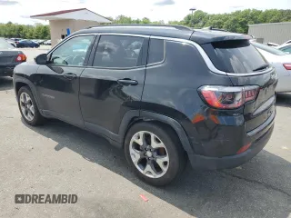 2020 Jeep Compass Limited with VIN 3C4NJCCB1LT231188, listed as a Copart auction lot 57659365 with 77,929 mi miles and Salvage title. Bid and sale history available at DreamBid. Image 2.