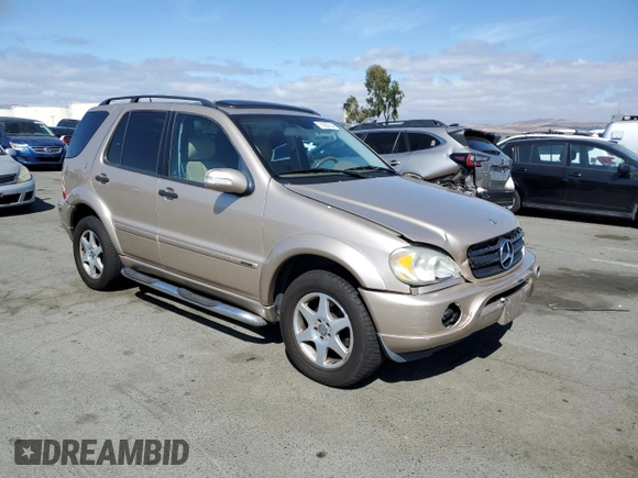 2003 Mercedes-Benz M-Class 3.7L with VIN 4JGAB57E33A414848, listed as a Copart auction lot 71852744 with 115,530 mi miles and Salvage Title. Bid and sale history available at carsss.com. Image 4.