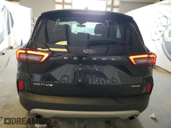 2024 Ford Escape Active with VIN 1FMCU9GN5RUA45492, listed as a Copart auction lot 55423635 with 22,921 mi miles and Clean Title. Bid and sale history available at carsss.com. Image 6.