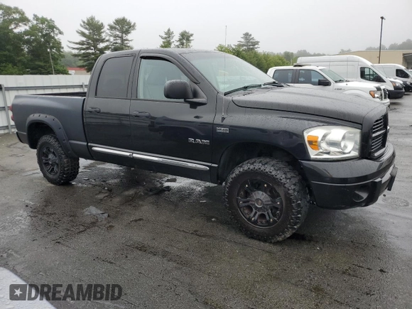 2008 Dodge 1500 SLT z VIN 1D7HU18218S501360, wystawiony jako Copart lot #61376315 z przebiegiem 164 766 mil mil oraz Czysty tytuł • Clean title. Historia ofert i sprzedaży dostępna na DreamBid. Obrazek 4.