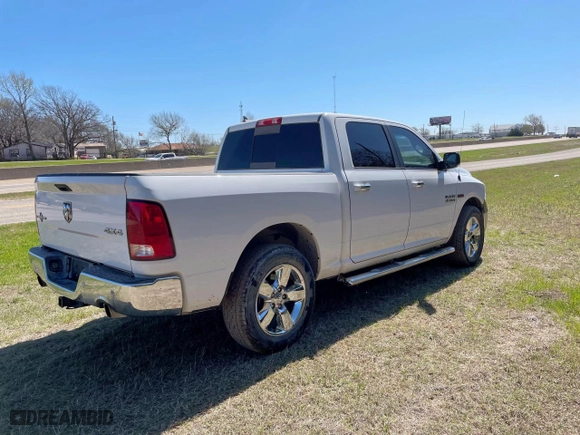 2018 Ram 1500 Big Horn with VIN 1C6RR7LM0JS227044, listed as a Copart auction lot 50193955 with 85,056 mi miles and Clean Title. Bid and sale history available at carsss.com. Image 4.