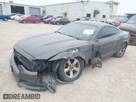 2017 Ford Mustang V6 with VIN 1FA6P8AM2H5272088, listed as a IAAI auction lot 41619042 with 197,657 mi miles and . Bid and sale history available at carsss.com. Image 17.