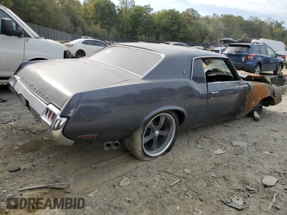 1971 Oldsmobile Cutlass with VIN 342571M217077, listed as a Copart auction lot 74833304 with Not Provided miles and Salvage Title. Bid and sale history available at DreamBid. Image 3.