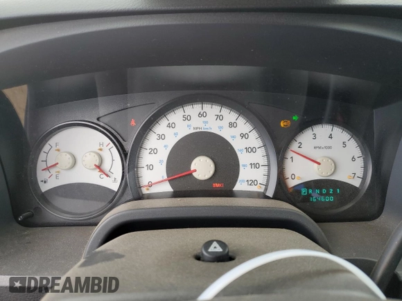 2008 Dodge Dakota ST with VIN 1D7HE28K18S521434, listed as a Copart auction lot 63394744 with 164,600 mi miles and Clean Title. Bid and sale history available at carsss.com. Image 9.