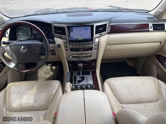 2013 Lexus LX 570 with VIN JTJHY7AX9D4126420, listed as a IAAI auction lot 41794133 with 156,035 mi miles. Bid and sale history available at carsss.com. Image 6.