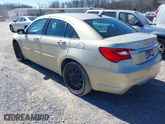 2011 Chrysler 200 LX with VIN 1C3BC4FB1BN515681, listed as a IAAI auction lot 41648396 with 132,109 mi miles. Bid and sale history available at carsss.com. Image 3.