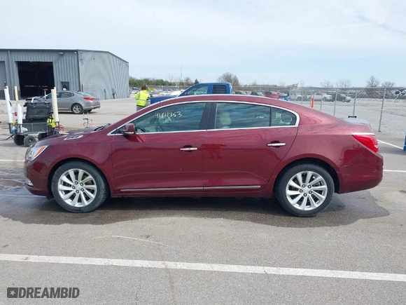 2016 Buick LaCrosse Leather with VIN 1G4GB5G32GF167288, listed as a IAAI auction lot 41811363 with 123,369 mi miles. Bid and sale history available at carsss.com. Image 14.