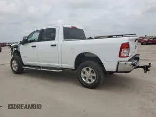 2024 Ram 2500 Big Horn with VIN 3C6UR5DL9RG156353, listed as a Copart auction lot 74147574 with 4,875 mi miles and Salvage title. Bid and sale history available at DreamBid. Image 2.