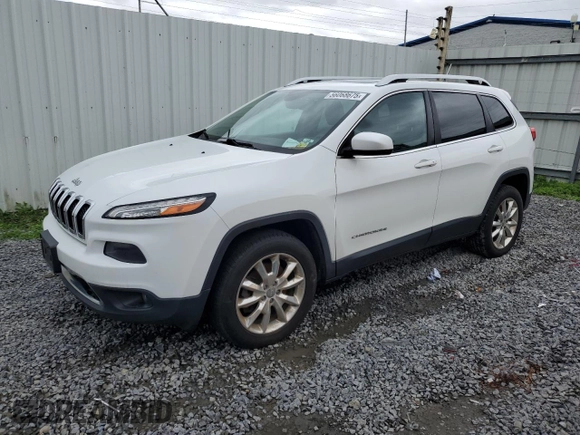 2015 Jeep Cherokee Limited with VIN 1C4PJMDS5FW550816, listed as a Copart auction lot 56068675 with 114,160 mi miles and Clean Title. Bid and sale history available at DreamBid. Image 1.