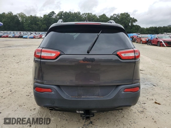 2016 Jeep Cherokee Altitude with VIN 1C4PJLCB7GW126213, listed as a Copart auction lot 75046974 with 0 mi miles and Salvage Title. Bid and sale history available at carsss.com. Image 6.