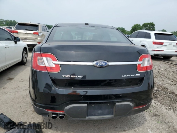 2011 Ford Taurus Limited with VIN 1FAHP2JW4BG188731, listed as a Copart auction lot 60748765 with Not provided miles and Salvage title. Bid and sale history available at DreamBid. Image 6.