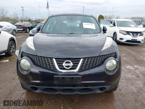 2011 Nissan Juke SL with VIN JN8AF5MVXBT007338, listed as a IAAI auction lot 41909455 with 112,667 mi miles. Bid and sale history available at carsss.com. Image 13.