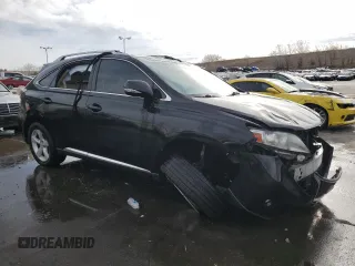 2011 Lexus RX 350 with VIN JTJBK1BA7B2013931, listed as a Copart auction lot 50087405 with 117,389 mi miles and Salvage Title. Bid and sale history available at DreamBid. Image 4.