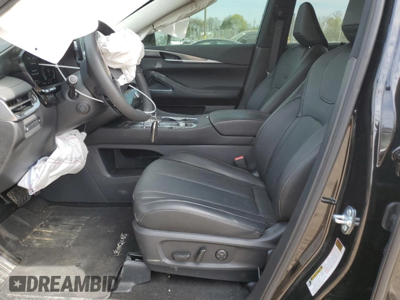 2025 Infiniti QX60 Luxe with VIN 5N1AL1FS5SC348500, listed as a Copart auction lot 54202275 with 2,172 mi miles and Salvage title. Bid and sale history available at DreamBid. Image 7.