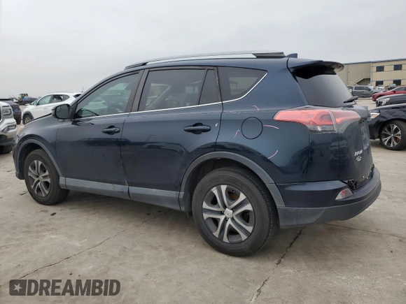 2017 Toyota RAV4 LE with VIN 2T3BFREV3HW579265, listed as a Copart auction lot 43581975 with 100,205 mi miles and Salvage Title. Bid and sale history available at carsss.com. Image 2.