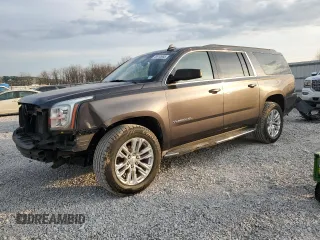 2016 GMC Yukon XL SLT with VIN 1GKS2GKC5GR121412, listed as a Copart auction lot 48910965 with 89,558 mi miles and Salvage Title. Bid and sale history available at carsss.com. Image 1.